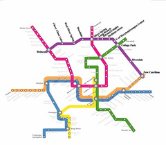Purple Line Metro Map