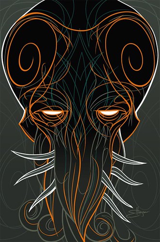 cthulhu, finished vector art