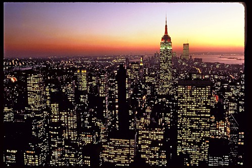 new york skyline pictures. New York Skyline with World
