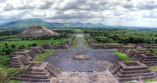 Panorámica de Teotihuacan por bdebaca.
