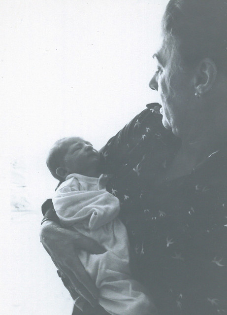 My Grandmother holding me 1975