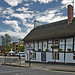 Old Thatch Tavern and American Fountain, Stratford upon Avon