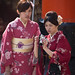 Kimonos at Inari Shrine
