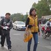 中國 中国 China: 大明湖過馬路 Street crossing at Daming Lake / 人流 Human Logistics / SM