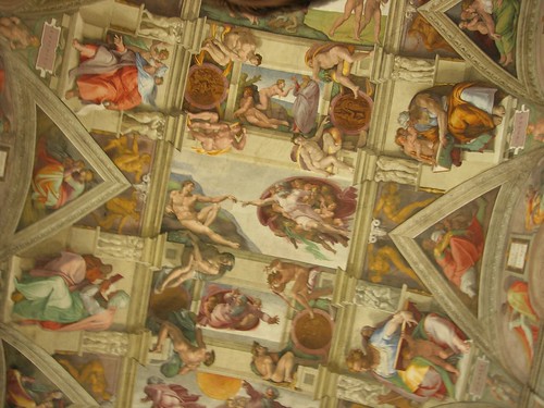 sistine chapel hands. Sistine Chapel. (Waving hands