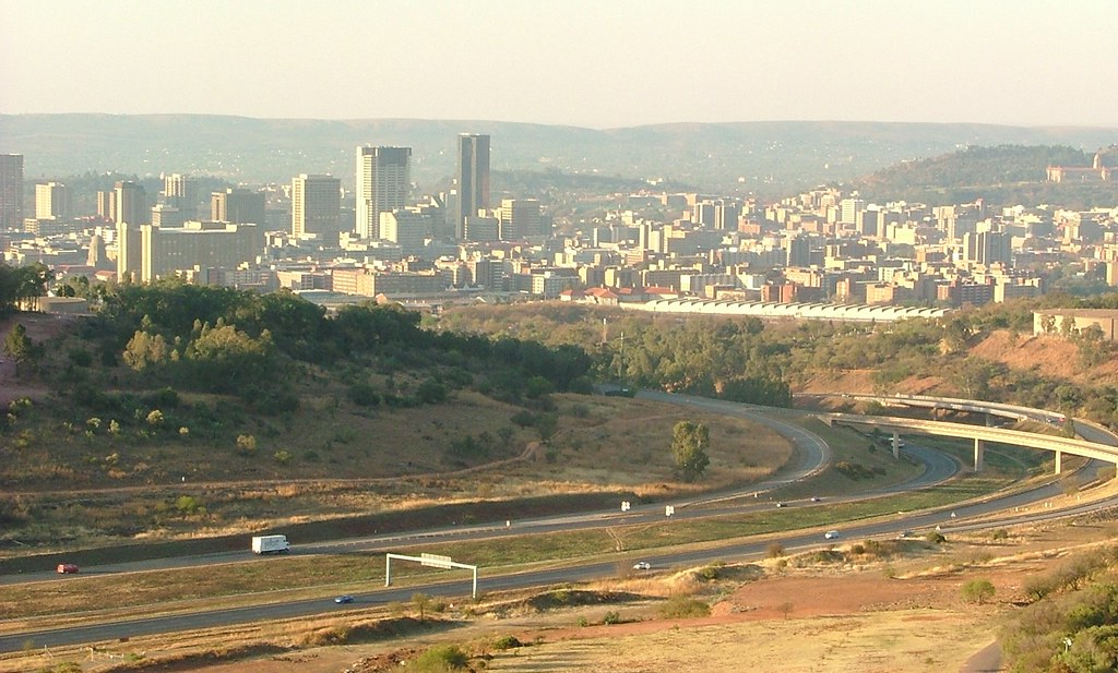 uitzicht op Pretoria