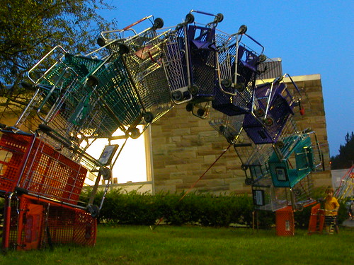 Shopping Cart Art (Burlington, Vermont)