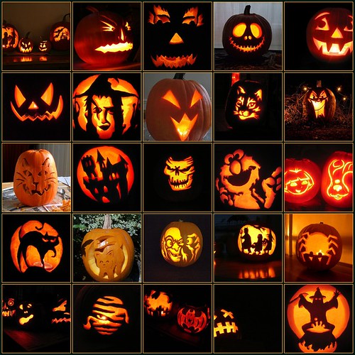 Halloween Faces (by mojeecat)