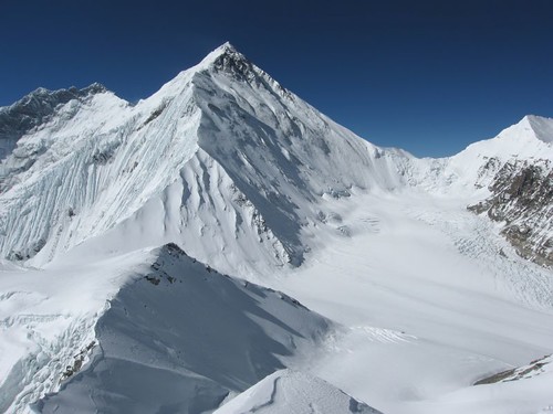 2006-10-06 (14) Everest & Lhotse from Lhakpa Ri