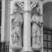 Cappella di Piazza: statue sulla loggia