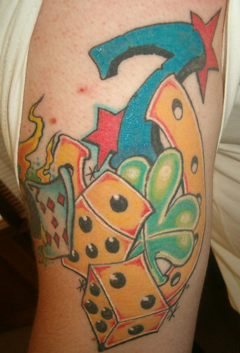 lucky seven tattoo by steff at