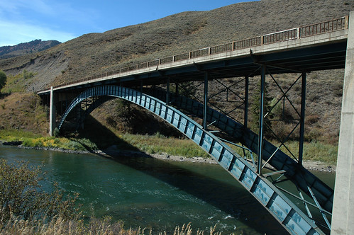 Snake River Arch Bridge, Hoback Junction, Wyoming