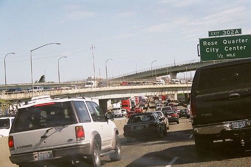 USA091 - Seattle to Portland, Traffic Jam