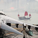 “Aqua Luna Junk + USMC AV-8B Harrier” / USS Peleliu (LHA-5) in Hong Kong / SML.20130418.6D.01570