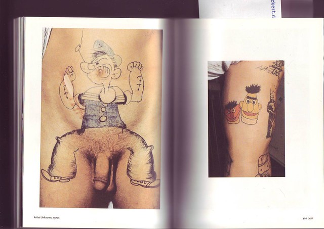 Strange Tattoos. From: 1000 Tattoos published by Henk Schiffmacher
