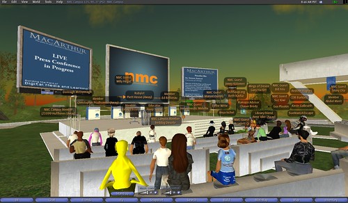 learning event in second life