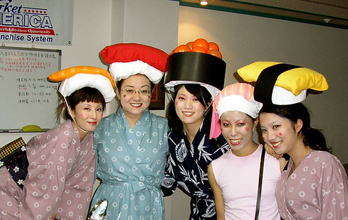 Halloween 2006: Sushi Girls! by hellinjay