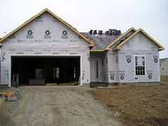 image of a new contruction home