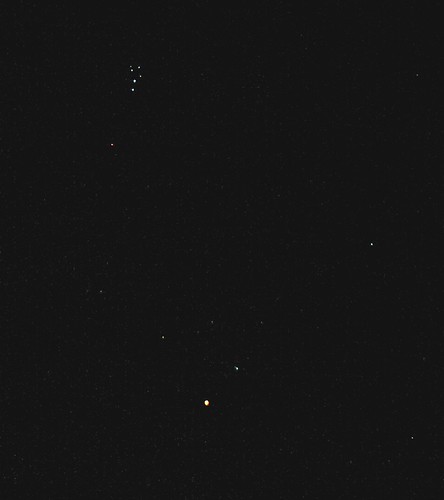 Hyades, Pleiades, and Aldebaran