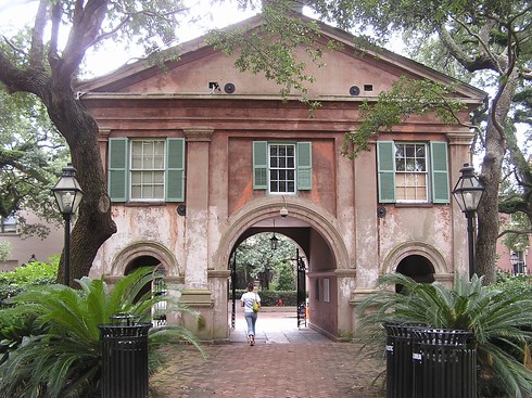 college of charleston cistern. the College of Charleston