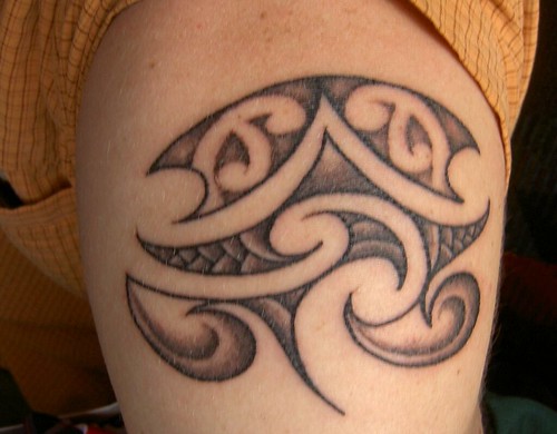 I have a deep love of both mountains and the water I got a maori tattoo of