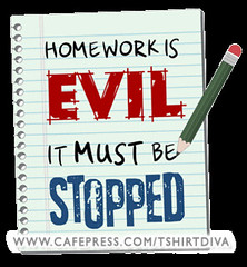 Homework is Evil by katyekat30