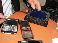 Nokia E61i, Nokia E65 ja E90 Communicator