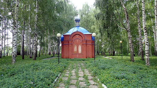 The old cemetry in the city of Tetyushi, Tatarstan. ©  The Krasnoyarsk National and Cultural Autonomy of the Chuvash People