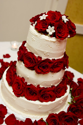 Beautiful Red Wedding Cakes