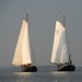 Two sailing ships