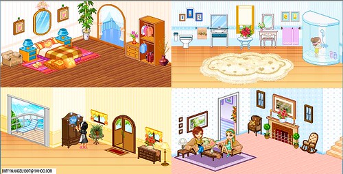 rooms made with mini room maker by miniroom.