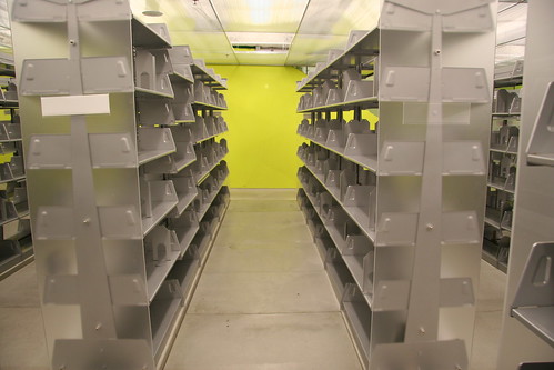 Empty Bookshelves - Seattle Central Libr by brewbooks, on Flickr