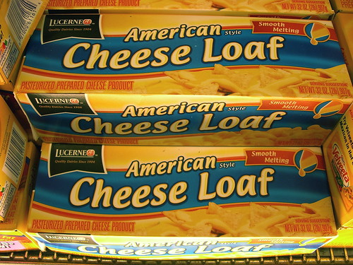American cheese loaf
