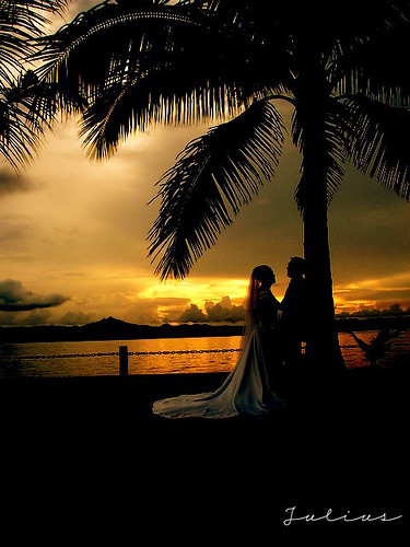 Romantic Sunset Wedding