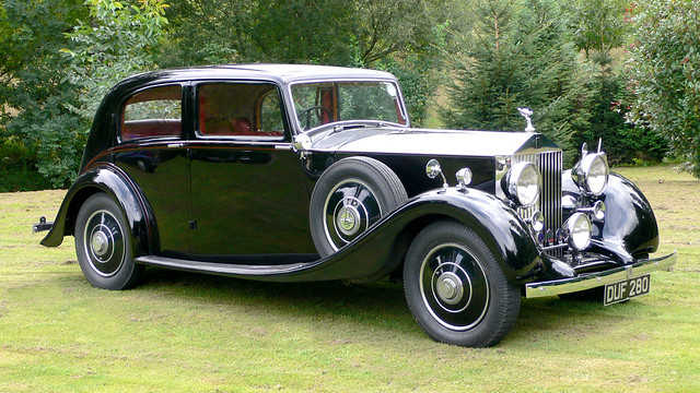 cars rollsroyce rolls saloon royce 1937 blaize parkward 2530hp