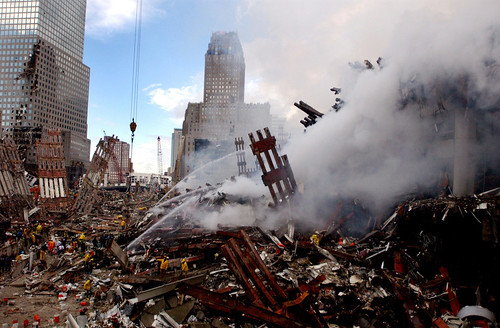 twin towers attack pictures. the World Trade Center