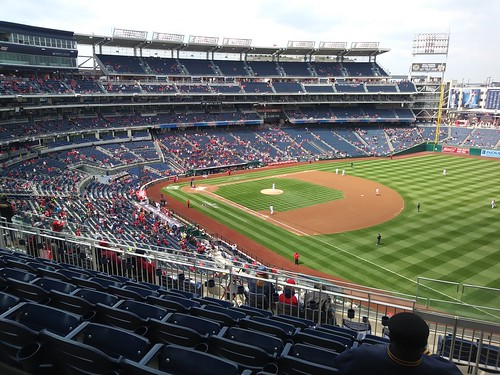 Up in section 224, Nats Park ©  Michael Neubert