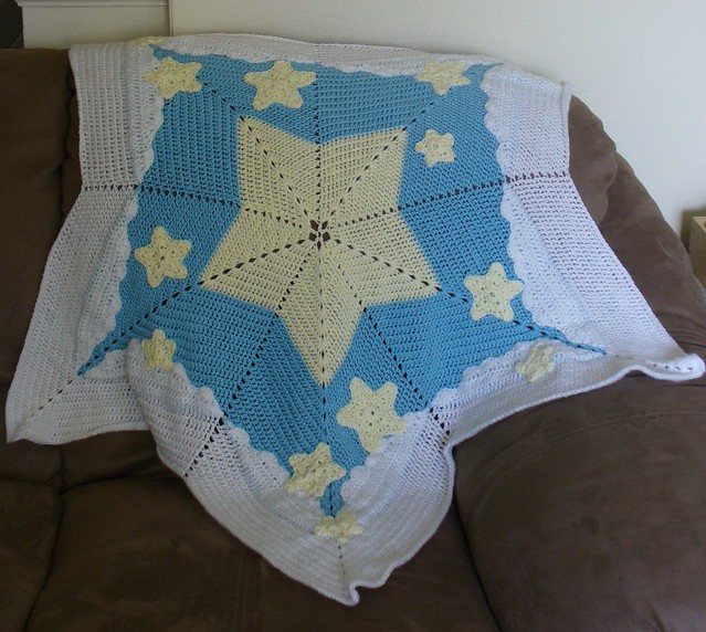 starry starry night afghan free crochet pattern
