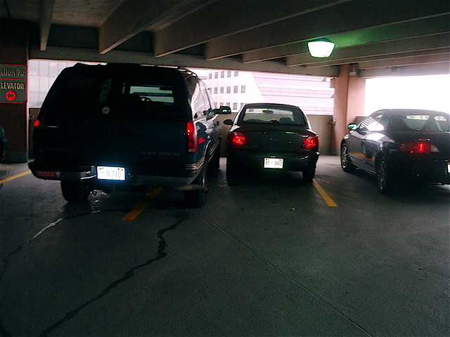 parkinggarage centralpark kiario suvparkinghogs indydowntown