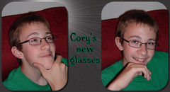 Cory's new glasses