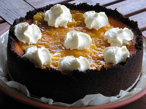 Baked Mango Cheesecake