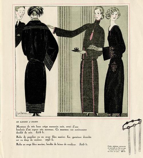 Georges Lepape, Les Modes Elegantes, 1922