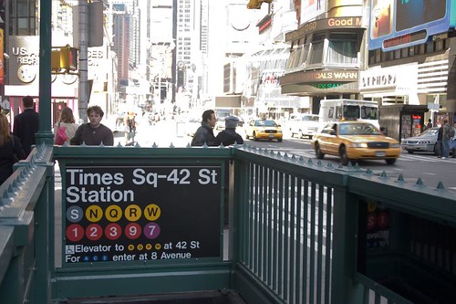 Times Square subway
