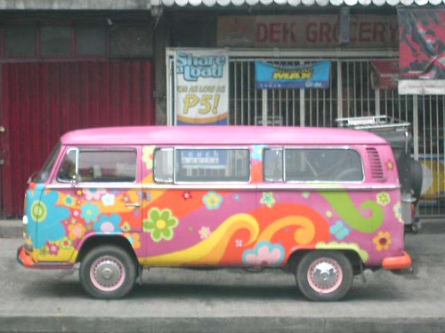 VW Bus gem Tags street city flowers urban bus art colors vw vintage