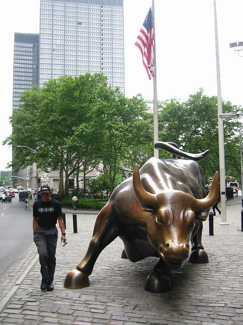 Famous Bull in N.Y.