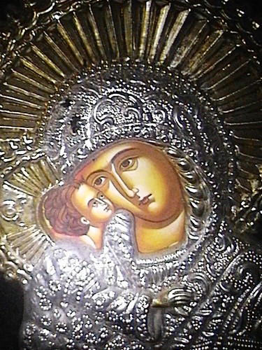 romanian madonna icon