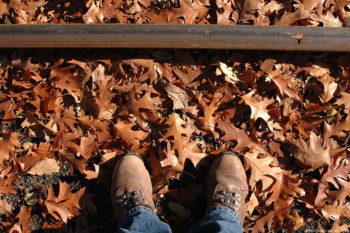 Boots, Leaves and Rail