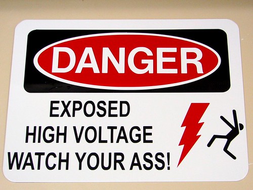 "warning sign"> by oskay on flickr