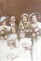Wedding of Dorothy Lilian Butcher to Richard May1936