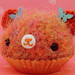 Amigurumi orange sherbert cupcake bear